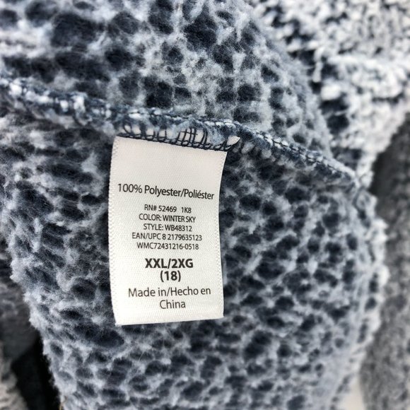 Wonder Nation XL18 Super Soft Sherpa Unisex Blue - Picture 8 of 9